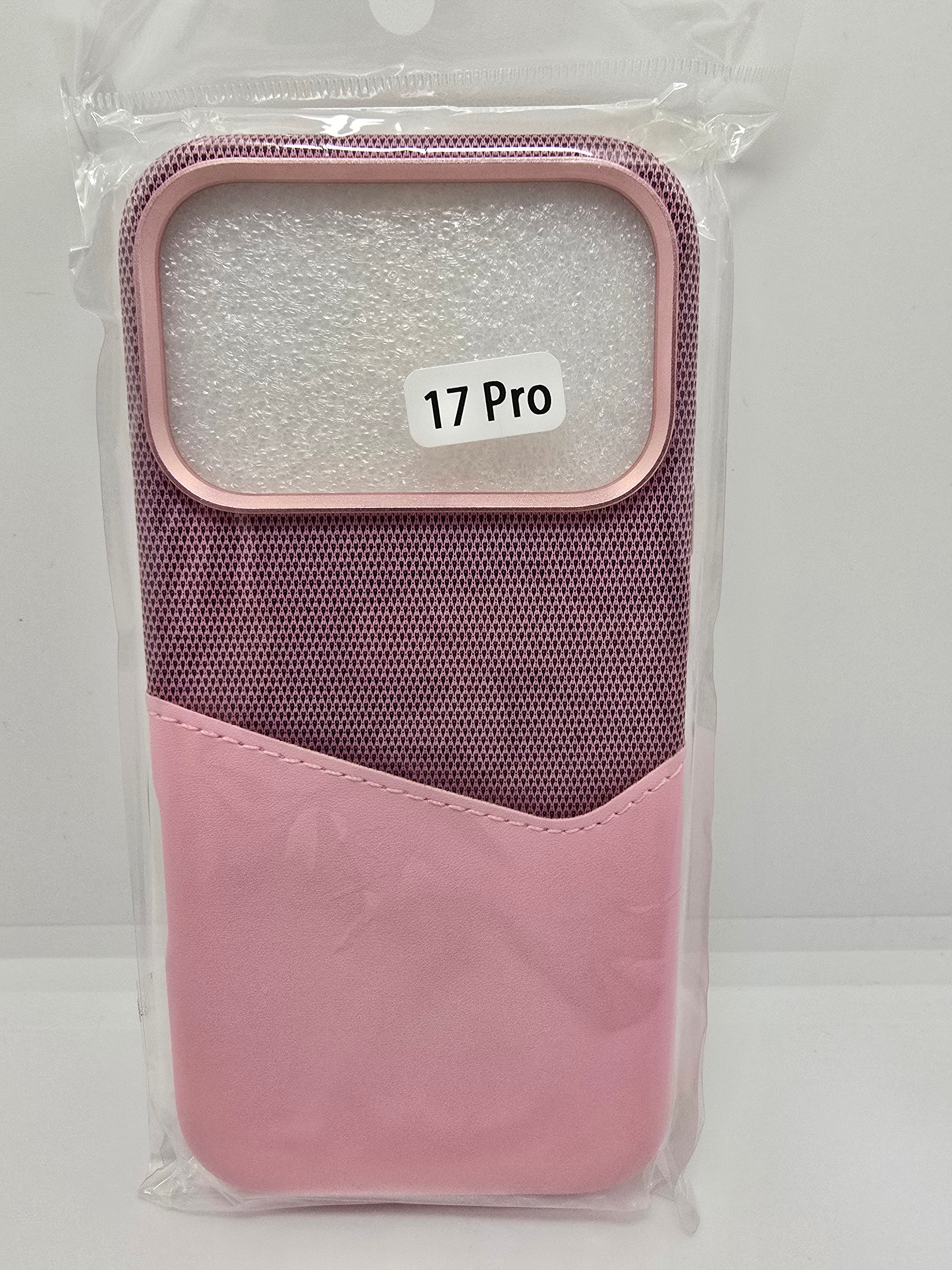Iphone 17 Pro Pink Phone Case With Port Cleaners