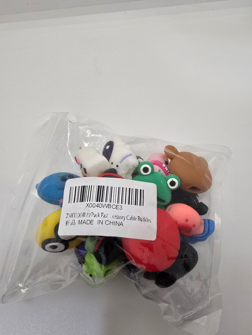 20 Pack- Character Phone Cord Protectors