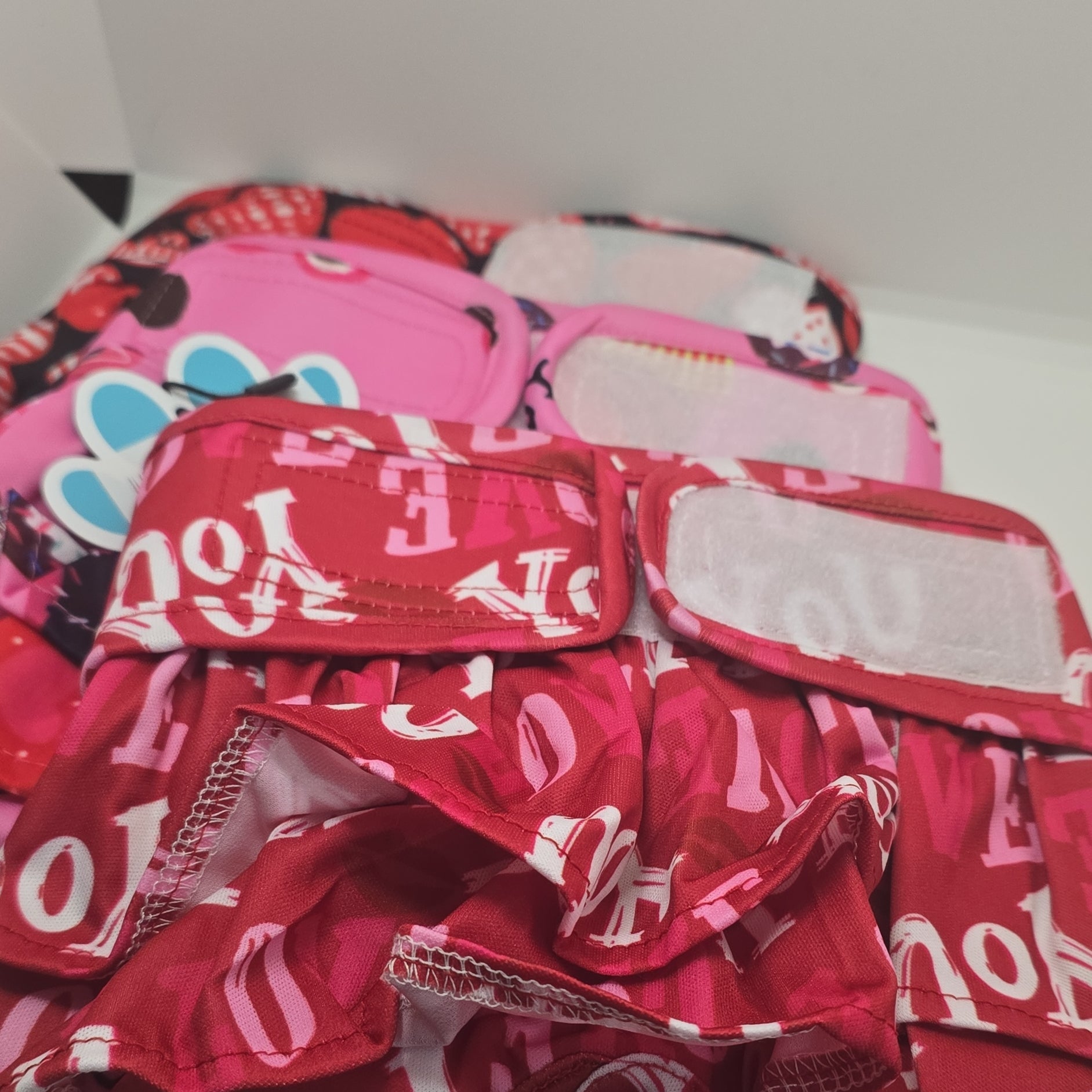 New with tags. 3pk reusable doggy diapers