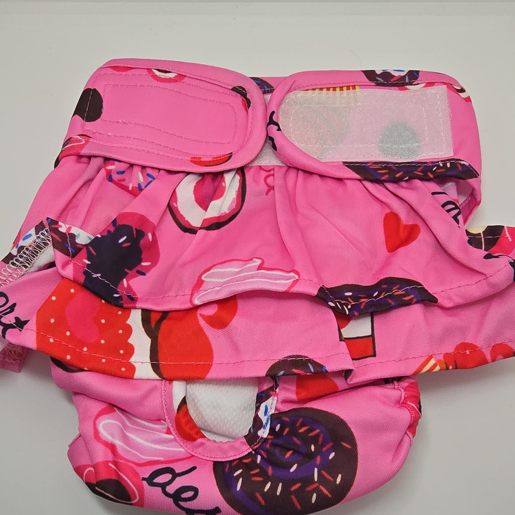 New with tags. 3pk reusable doggy diapers