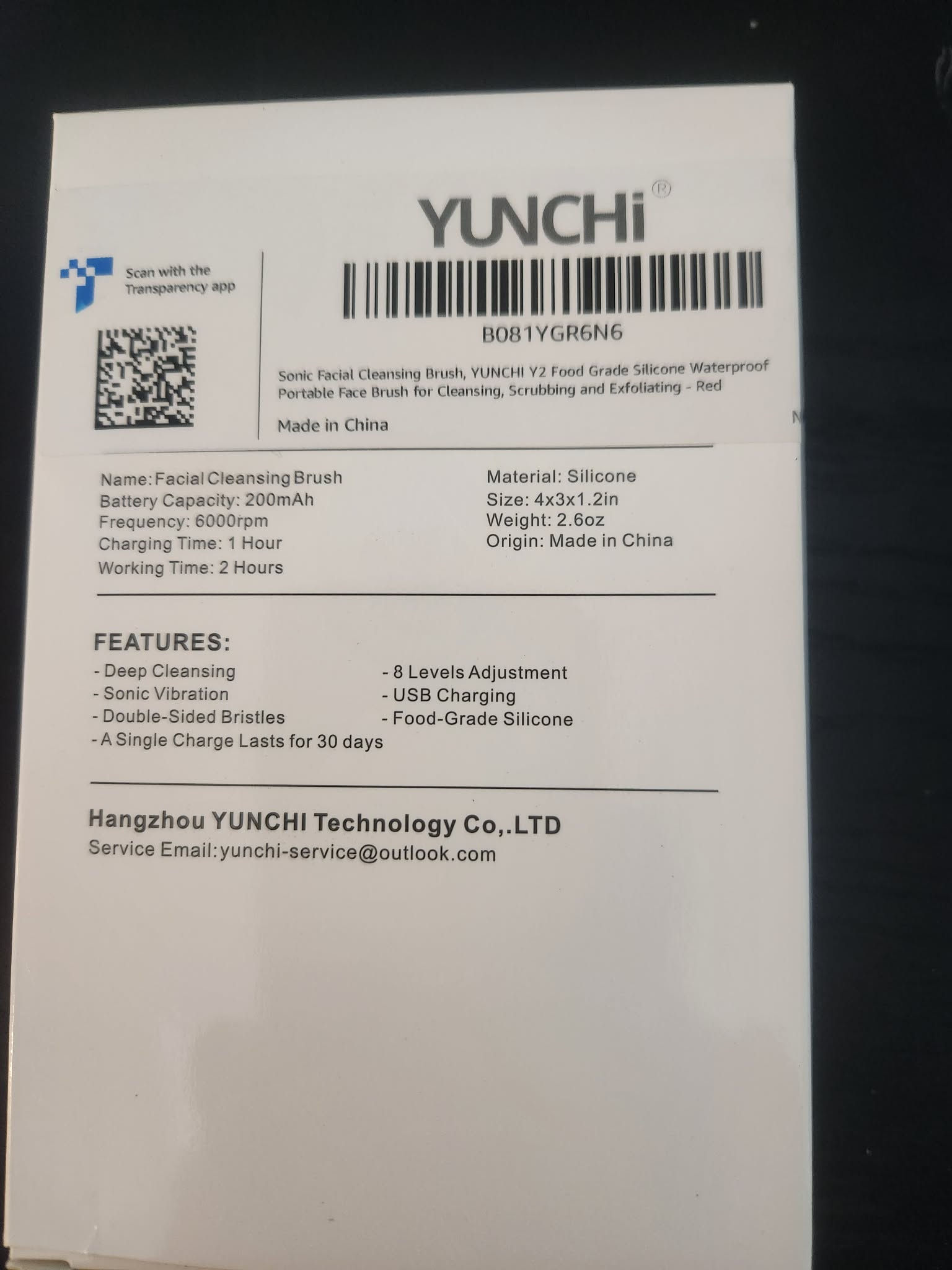 Pink Electric Face Cleansing Brush