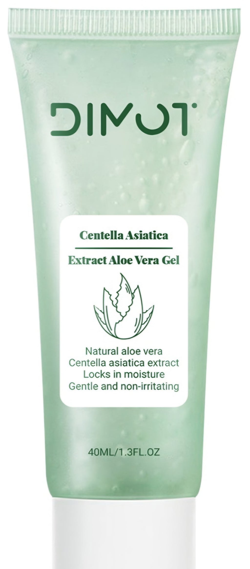 3set DIMOT Hydrating Daily Gel Centella Asiatica Aloe Vera Chamomile Face 40ml