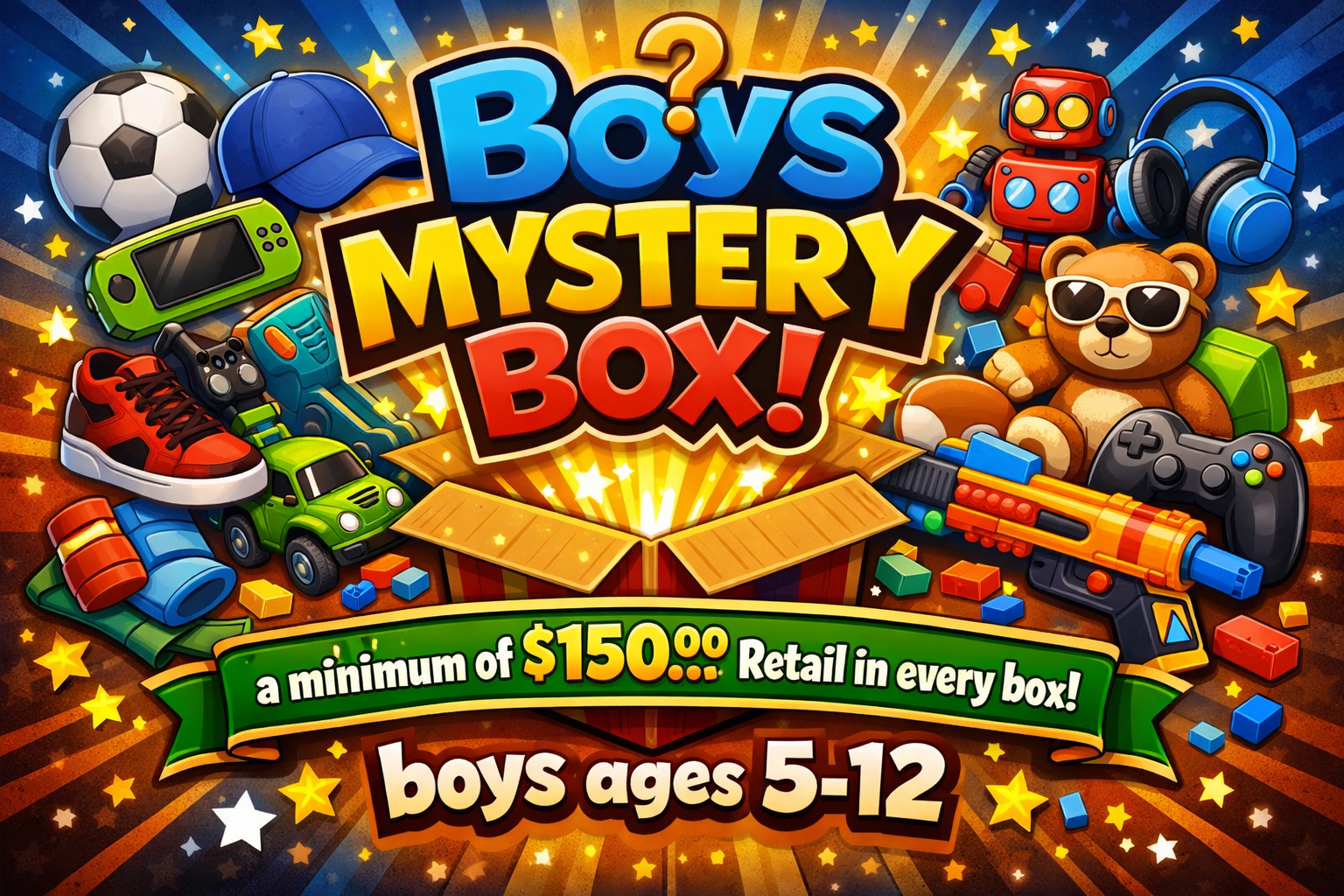 Boys Mystery Box